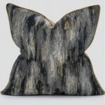 Funda de cojín Jacquard oscura (1)