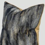 Funda de cojín Jacquard oscura (1)